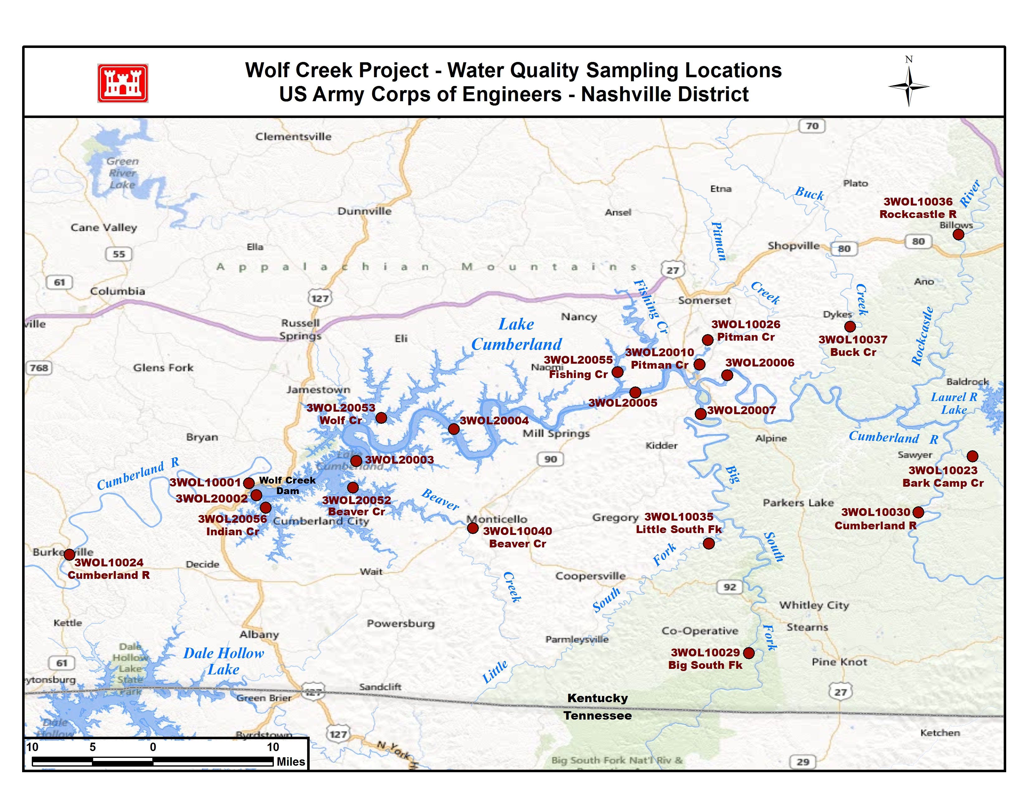 Wolf Creek Map